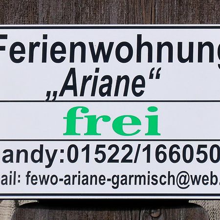 Ferienwohnung Ariane Garmisch-Partenkirchen Bagian luar foto